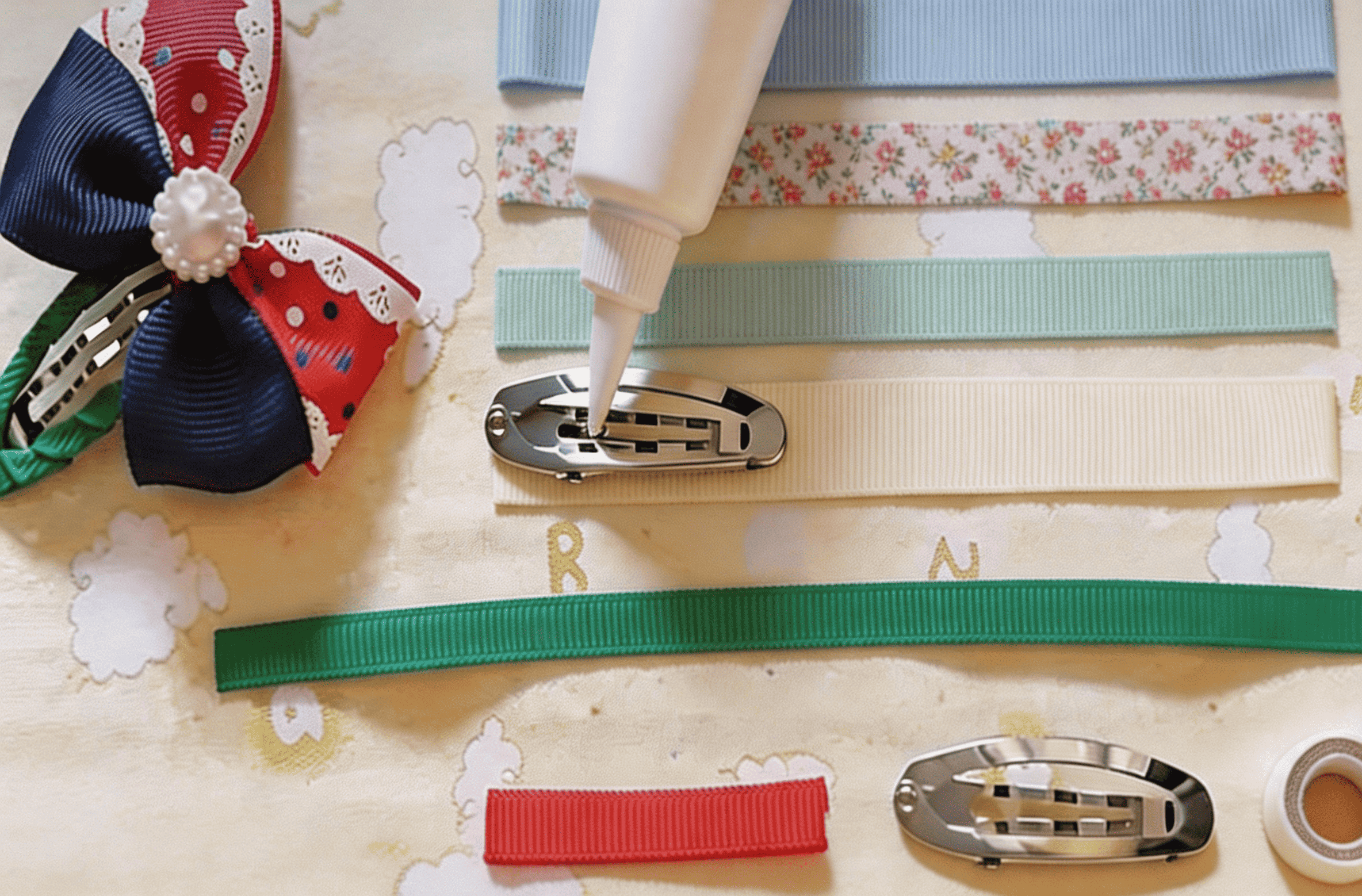 Hair Clips freelance work - handmade accessories